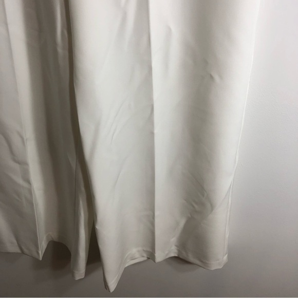 Joie White Cropped Wide Leg Pleated Pants NWT Sz 12 Women’s - Picture 3 of 10